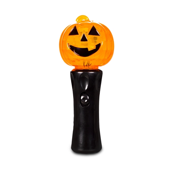 Pumpkin shaped spinner wand with LED lights.... from ASI 42016 Brighter Promotions Inc / Chemical Light™