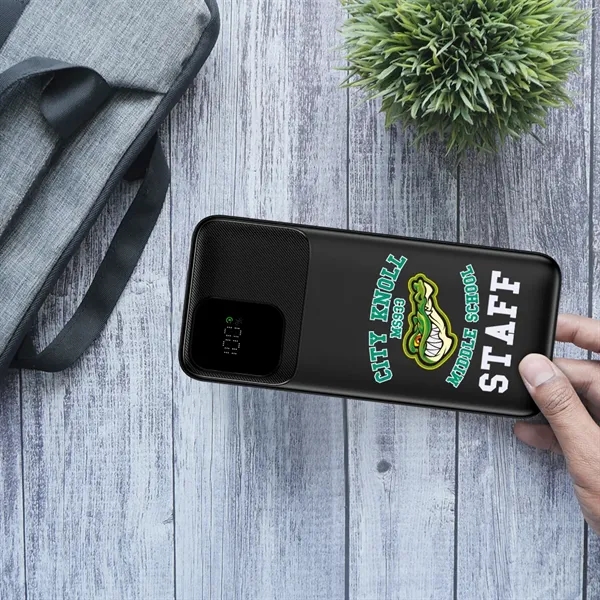 The Houston Dual Cord Power Bank 10000 is a versatile and... from ASI 90154 Sunjoy Group Inc