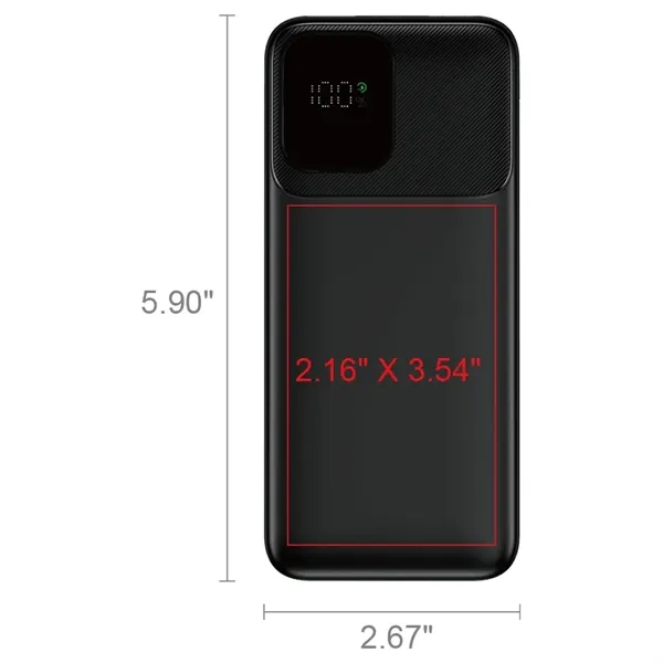 The Houston Dual Cord Power Bank 10000 is a versatile and... from ASI 90154 Sunjoy Group Inc