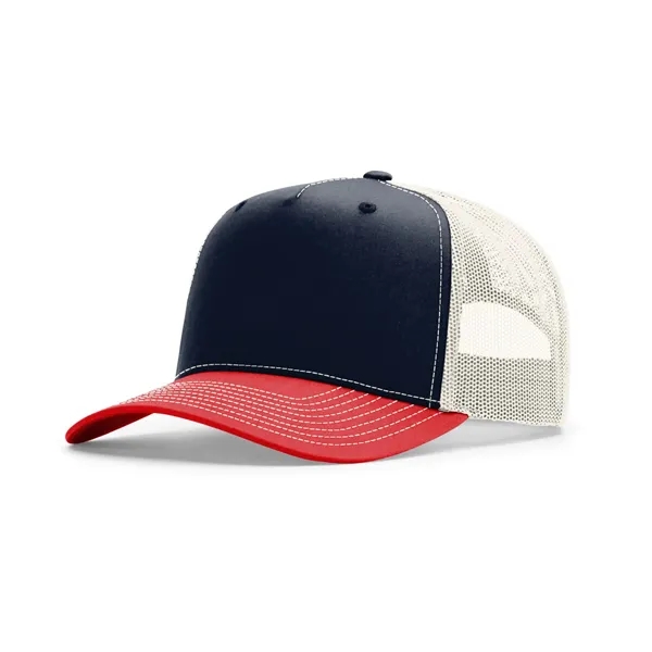 Richardson 112FPC Five Panel Champ Trucker Hat with direct embroidery or... from ASI 72657 Active Life Promo / Active Life