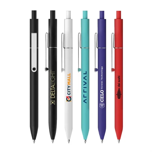 Kaco Gel Pen with Smooth Rubber-Coated Barrel... from ASI 31517 Admart Products / Admart Line
