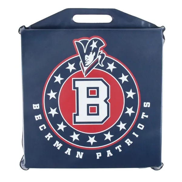 Thick, durable 10 mil. phthalate-free vinyl seat cushion with a built-in... from ASI 77280 Pepco Poms / Pepco Poms