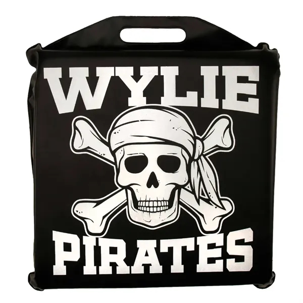 Thick, durable 10 mil. phthalate-free vinyl seat cushion with a built-in... from ASI 77280 Pepco Poms / Pepco Poms