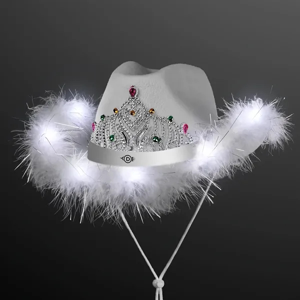Blank or imprinted. Light Up Cowgirl Hat... from ASI 34194 ALightPromos