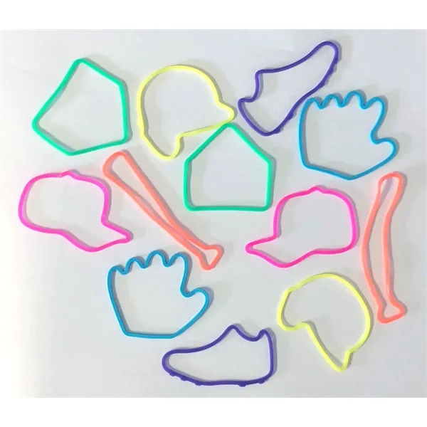Ocean Animal Shapes Rubber Band - Assorted Shapes & Colors... from ASI 45100 Chulani Promotional Products, Inc