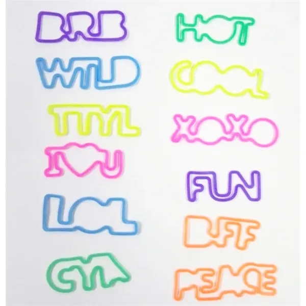 Ocean Animal Shapes Rubber Band - Assorted Shapes & Colors... from ASI 45100 Chulani Promotional Products, Inc