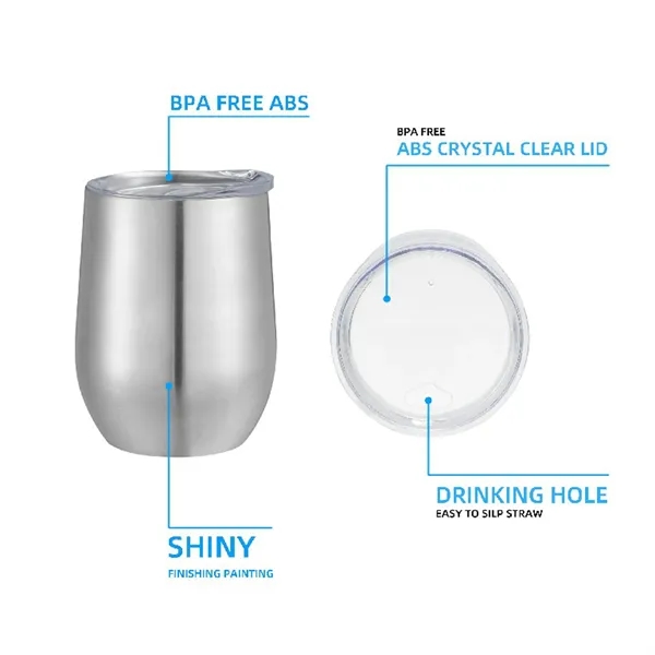12 oz stainless steel tumbler with matte powder-coated finish and vacuum... from ASI 64845 Kin Image Inc / Himmers International Inc. DBA Kin Image Inc