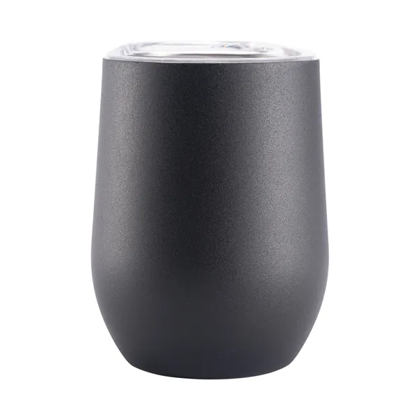 12 oz stainless steel tumbler with matte powder-coated finish and vacuum... from ASI 64845 Kin Image Inc / Himmers International Inc. DBA Kin Image Inc