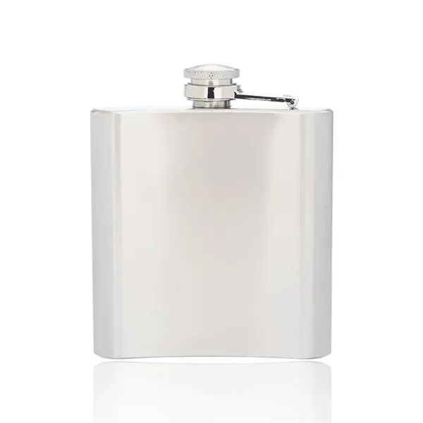 Stainless steel hip flask with double wall construction and screw on/off... from ASI 39552 BEL Promo