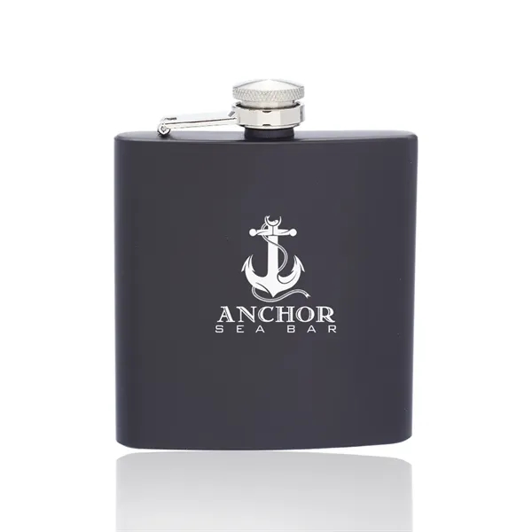 Stainless steel hip flask with double wall construction and screw on/off... from ASI 39552 BEL Promo