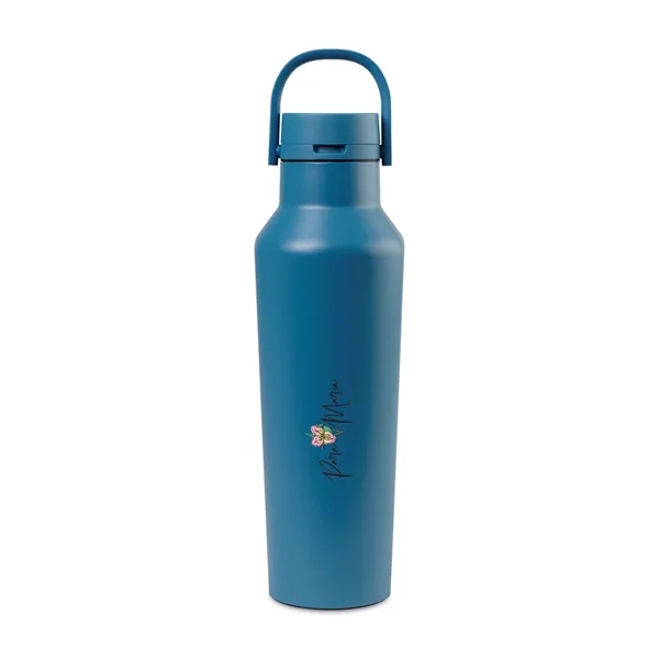 20 oz. stainless steel bottle with flip-top chug lid and silicone... from ASI 56070 Gemline / Gemline®