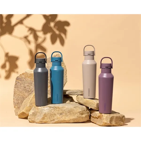 20 oz. stainless steel bottle with flip-top chug lid and silicone... from ASI 56070 Gemline / Gemline®