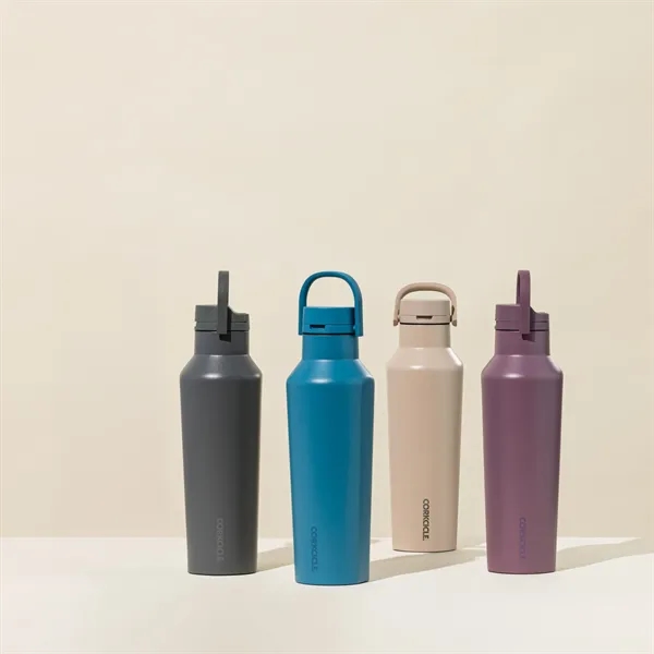 20 oz. stainless steel bottle with flip-top chug lid and silicone... from ASI 56070 Gemline / Gemline®