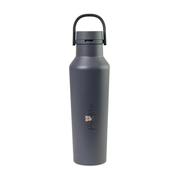 20 oz. stainless steel bottle with flip-top chug lid and silicone... from ASI 56070 Gemline / Gemline®