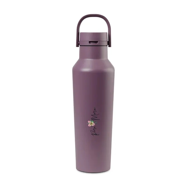 20 oz. stainless steel bottle with flip-top chug lid and silicone... from ASI 56070 Gemline / Gemline®
