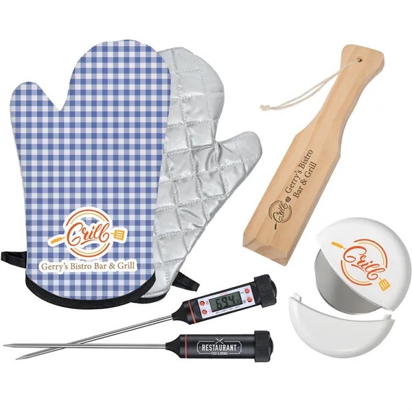 This BBQ Kit contains essentials to make your cook out a... from ASI 61966 HPG / Beacon Promotions