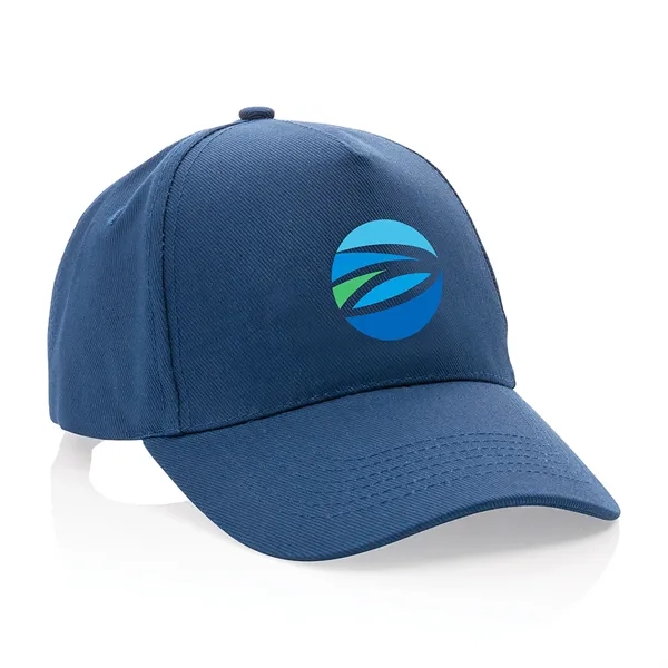 5 panel recycled cotton cap with curved visor and metal buckle.... from ASI 56070 Gemline / Gemline®