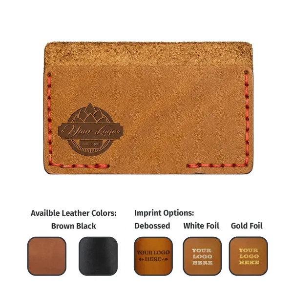 100% handcrafted single pocket horizontal slim minimalist wallets.  Pick between... from ASI 75126 Oowee Products