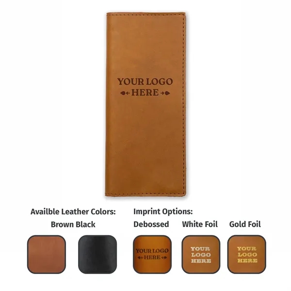 Fully-grain leather tally book cover with included notepad insert. Perfect for... from ASI 75126 Oowee Products