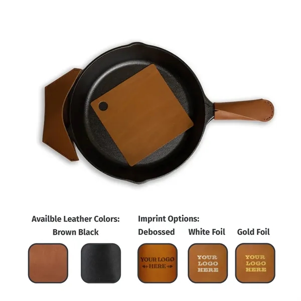 All genuine leather skillet handle cover.  Made in 5" &... from ASI 75126 Oowee Products