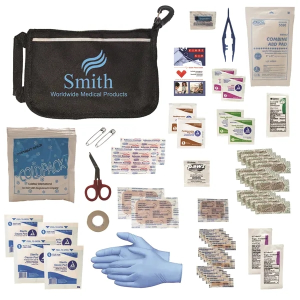 First aid kit made of ripstop nylon with over 40 items.... from ASI 57653 Gold Bond