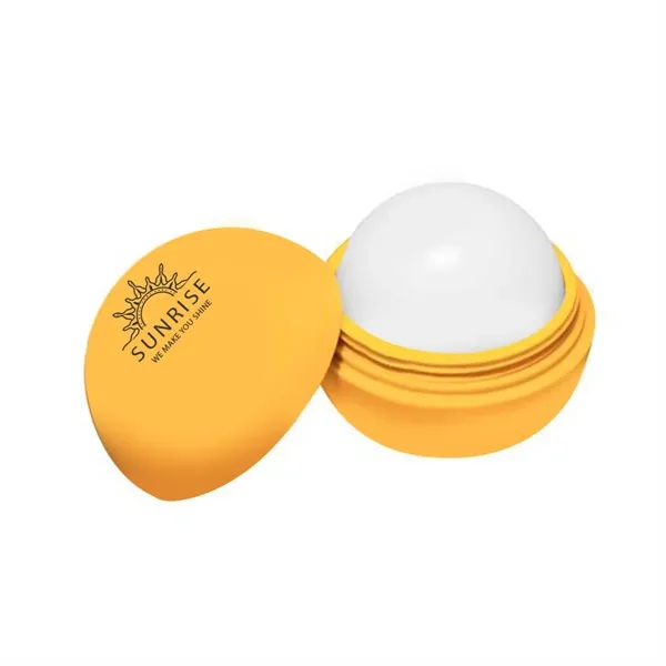 Round lip balm with vanilla scent and matte finish.... from ASI 63549 Jornik Manufacturing Corp