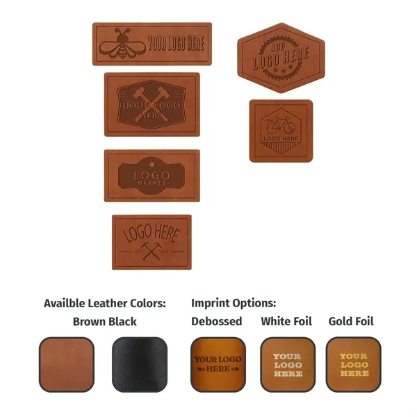 Leather Patches in various sizes... from ASI 75126 Oowee Products