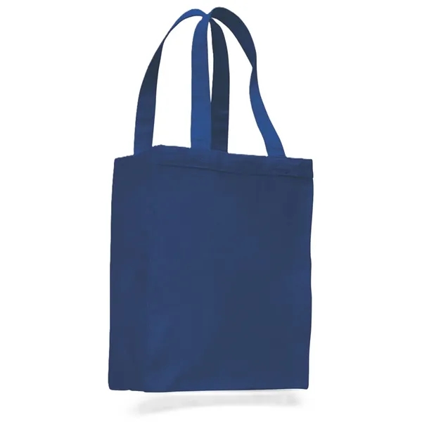 Large canvas shopping tote with 5" gusset for extra capacity. Ideal... from ASI 67075 Leprechaun Promotions, LLC