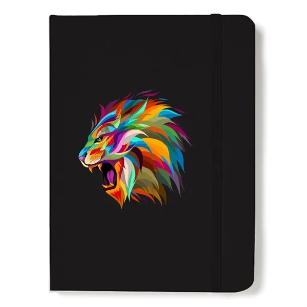 5" x 7" journal notebook with 80 lined pages, PVC cover,... from ASI 63549 Jornik Manufacturing Corp / Jornik