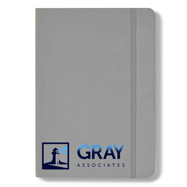 5" x 7" journal notebook with 80 lined pages, PVC cover,... from ASI 63549 Jornik Manufacturing Corp / Jornik