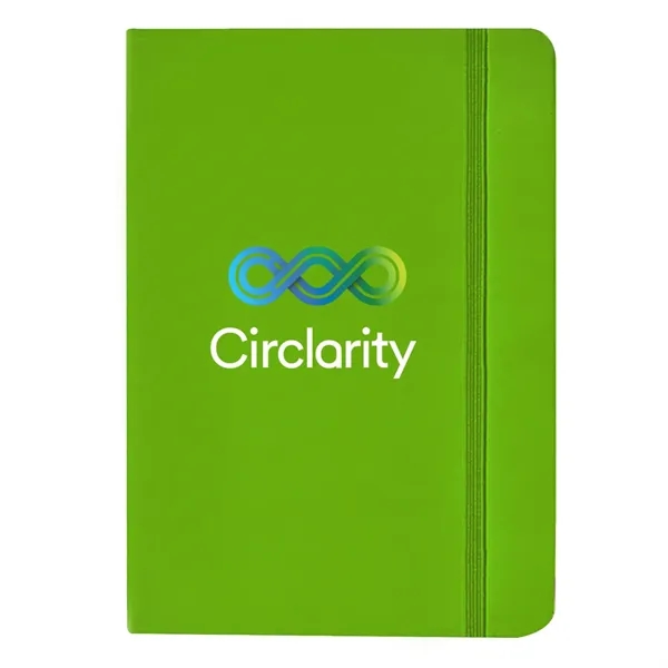 5" x 7" journal notebook with 80 lined pages, PVC cover,... from ASI 63549 Jornik Manufacturing Corp / Jornik