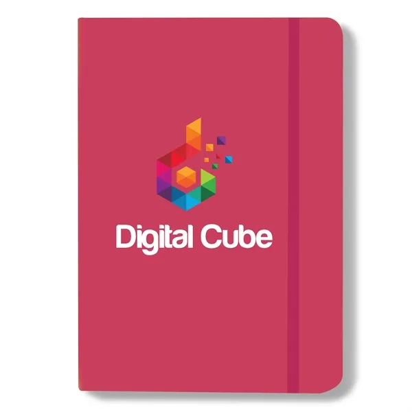 5" x 7" journal notebook with 80 lined pages, PVC cover,... from ASI 63549 Jornik Manufacturing Corp / Jornik