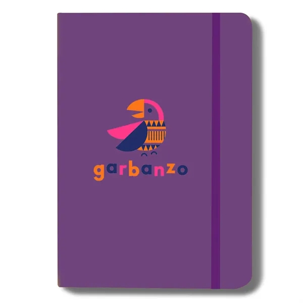 5" x 7" journal notebook with 80 lined pages, PVC cover,... from ASI 63549 Jornik Manufacturing Corp / Jornik