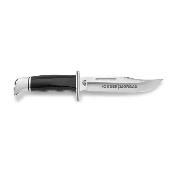 Fixed-blade hunting knife has a large, hand-sharpened clip blade at 6"... from ASI 46170 Compass Industries Inc