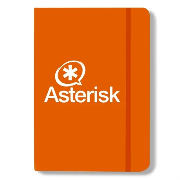 5" x 7" journal notebook with 80 lined pages. PVC cover,... from ASI 63549 Jornik Manufacturing Corp / Jornik