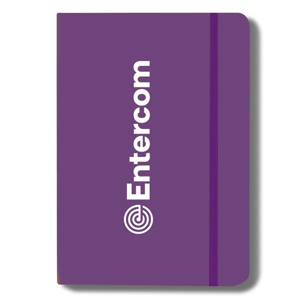 5" x 7" journal notebook with 80 lined pages. PVC cover,... from ASI 63549 Jornik Manufacturing Corp / Jornik