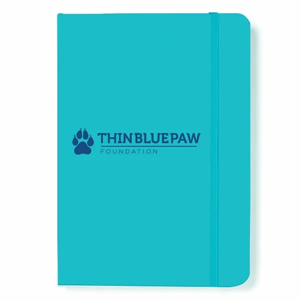 5" x 7" journal notebook with 80 lined pages. PVC cover,... from ASI 63549 Jornik Manufacturing Corp / Jornik