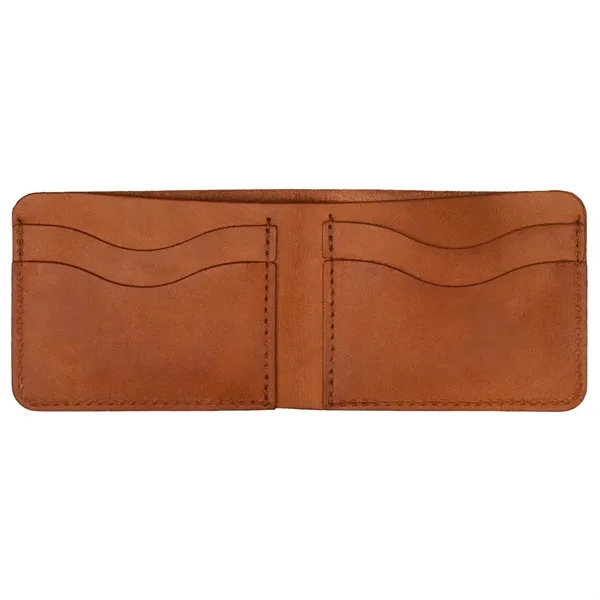 100% handcrafted bifold wallet.  Handmade in the USA!... from ASI 75126 Oowee Products