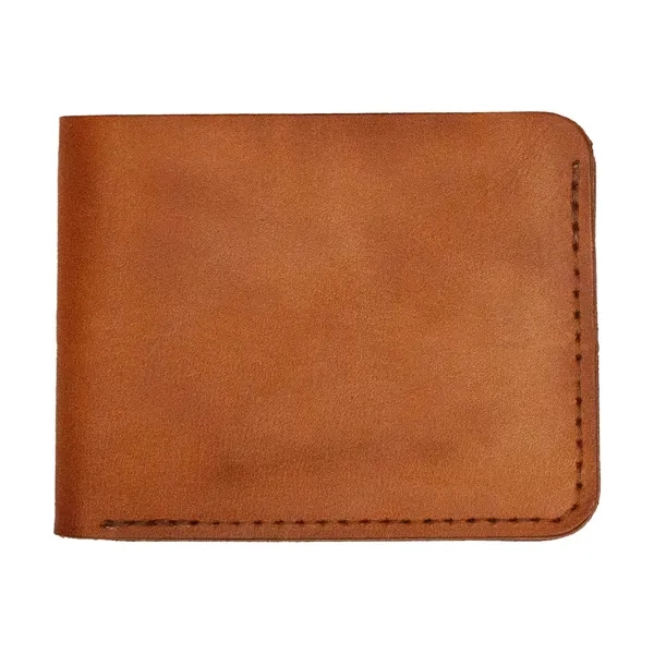 100% handcrafted bifold wallet.  Handmade in the USA!... from ASI 75126 Oowee Products