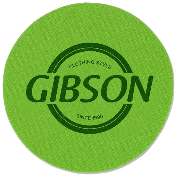 4" round PU foam-constructed drink coaster.... from ASI 39552 BEL Promo