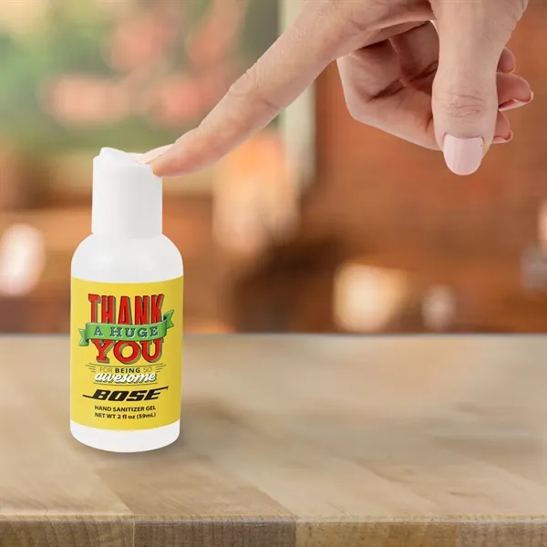 2 oz. Hand Sanitizer Gel Frosted Bottle... from ASI 44900 NC Custom (CI/Lanco) / Lanco