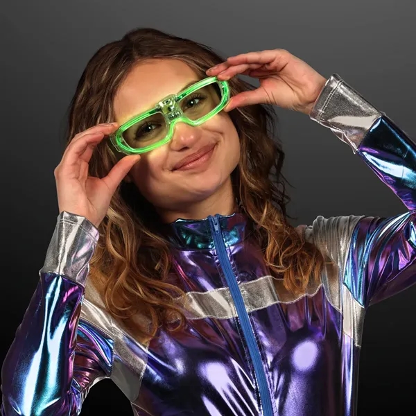 Blank or imprinted. Sound Reactive Lights Party Shades, 80s Style.... from ASI 34194 ALightPromos / Alight Promotional Products