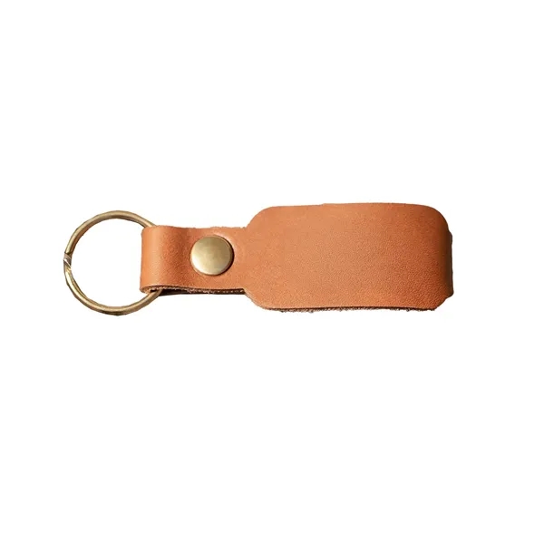 Full-grain leather keychain to hang from your belt. Handmade in the... from ASI 75126 Oowee Products