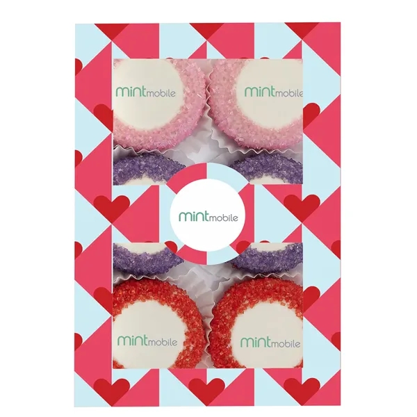 Celebrate love with our indulgent gift set featuring 6 REAL chocolate-covered... from ASI 71685 Midnite Snax®