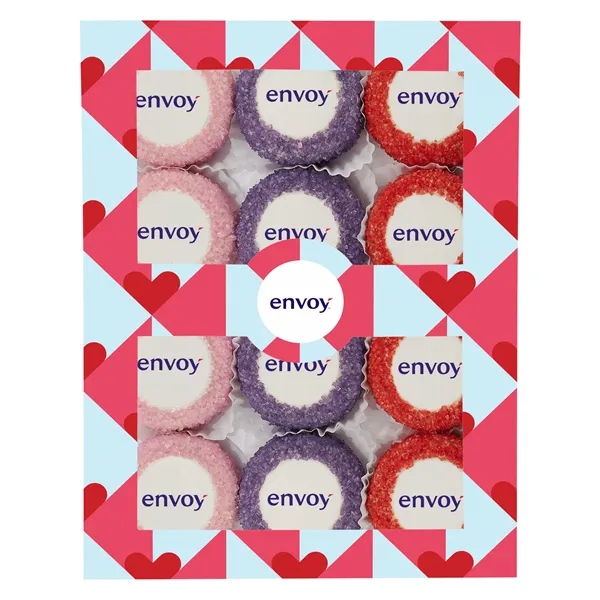 Celebrate love with our indulgent gift set featuring 12 REAL chocolate-covered... from ASI 71685 Midnite Snax®