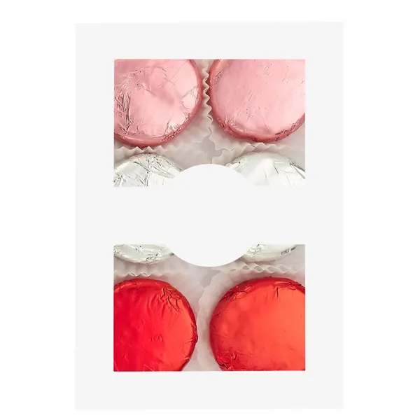 Celebrate love with our indulgent gift set featuring 6 REAL chocolate-covered... from ASI 71685 Midnite Snax®