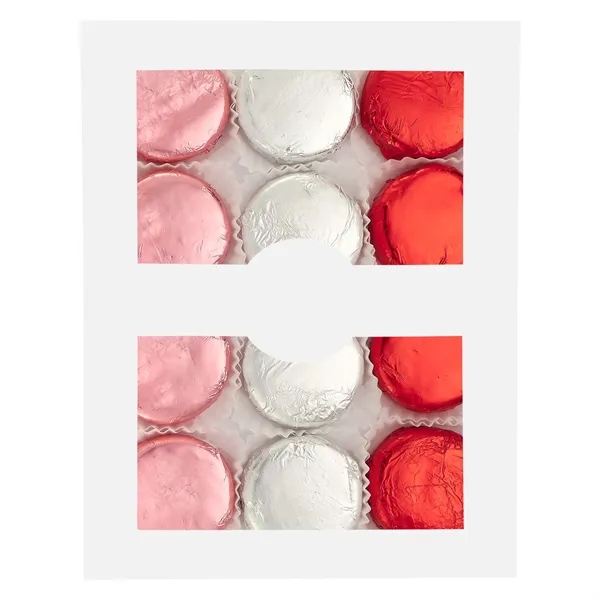 Celebrate love with our indulgent gift set featuring 12 REAL chocolate-covered... from ASI 71685 Midnite Snax®