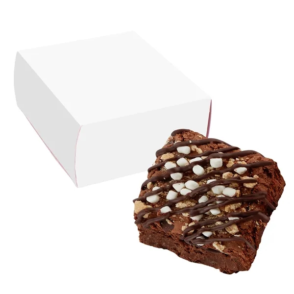 Indulge in a mouthwatering, freshly baked classic brownie, topped with s'mores.... from ASI 71685 Midnite Snax®