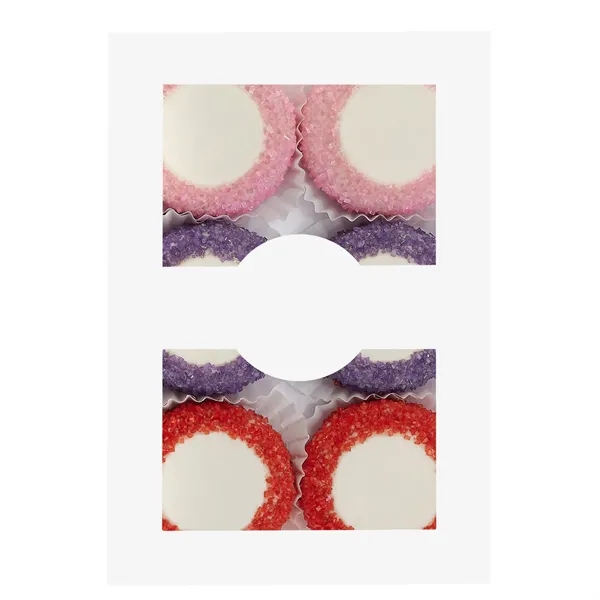 Celebrate love with our indulgent gift set featuring 6 REAL chocolate-covered... from ASI 71685 Midnite Snax®