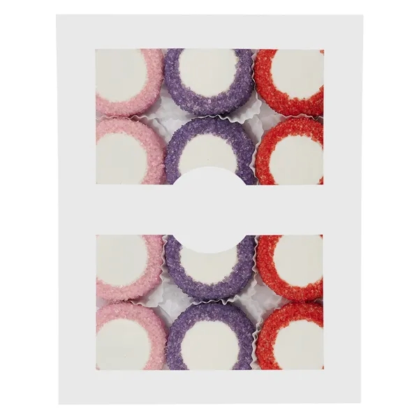 Celebrate love with our indulgent gift set featuring 12 REAL chocolate-covered... from ASI 71685 Midnite Snax®